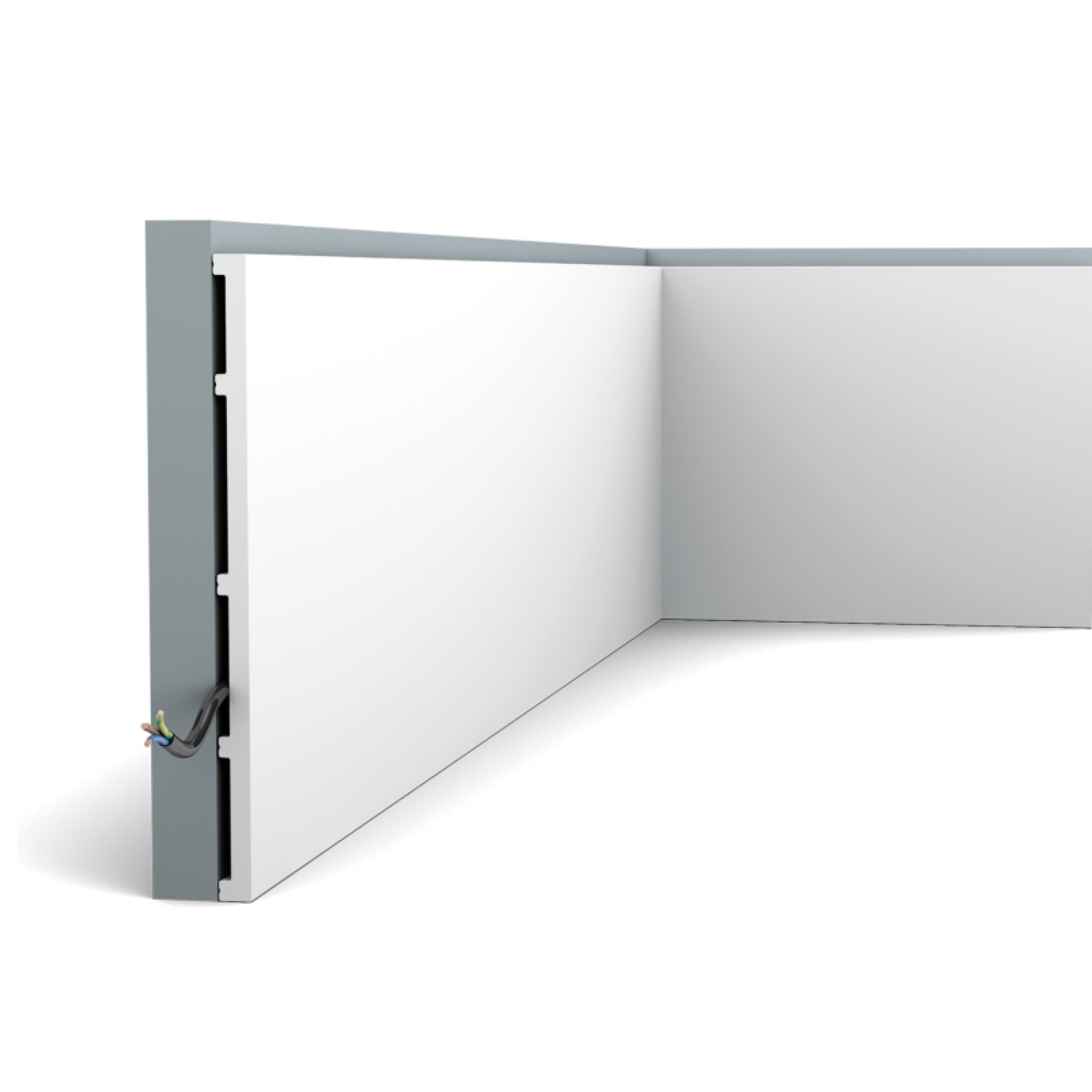 Плинтус под покраску Orac Decor Fundamentals SX168 2000×151×14