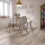 Пробковый пол замковый CorkArt Design concept Enzo DW 4009 DNN B 1200×210×10,5 фото в интерьере