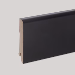 Плинтус МДФ ламинированный Арт Лайн Jat Black 2050×80×16