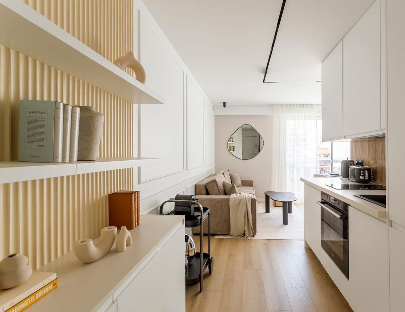 Стеновая панель под покраску Orac Decor Modern Valley W109 2000×250×13 фото в интерьере