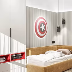 Стеновая панель под покраску Orac Decor Modern Hill W110 2000×250×16