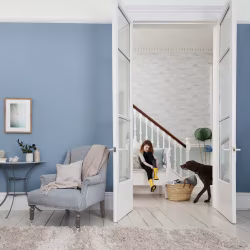 Краска Sanderson цвет Menai Blue 