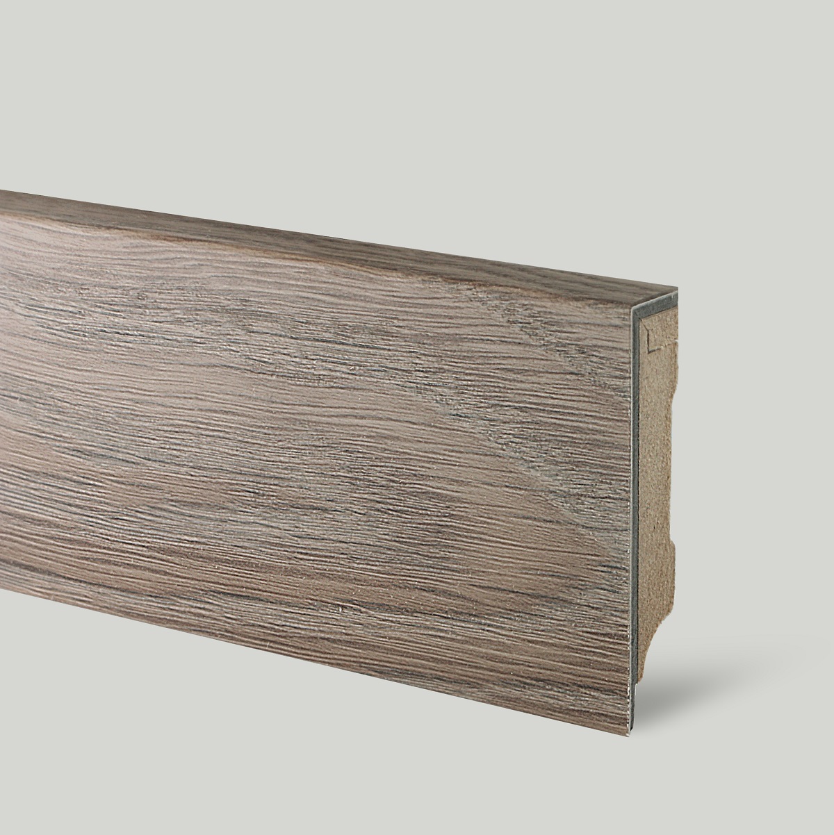 Плинтус МДФ виниловый FineFloor Rich Дуб Лацио FF-1973/2073 2400×60×12,5