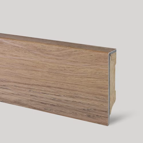 Плинтус МДФ виниловый FineFloor Wood Дуб Динан FF-1512/1412 2400×60×12,5