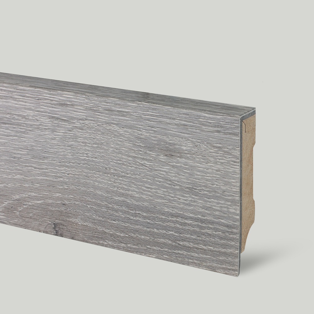 Плинтус МДФ виниловый FineFloor Wood Дуб Бран FF-1516/1416 2400×60×12,5 Плинтус МДФ виниловый FineFloor Wood Дуб Бран FF-1516/1416 2400×60×12,5