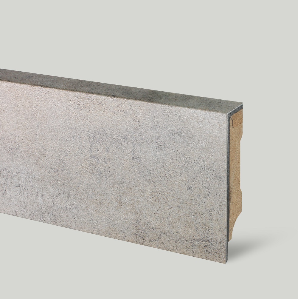 Плинтус МДФ виниловый FineFloor Stone Онтарио FF-1543/1443 2400×60×12,5