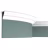 Потолочный плинтус под покраску гибкий Orac Decor New Classic C325F 2000×70×65