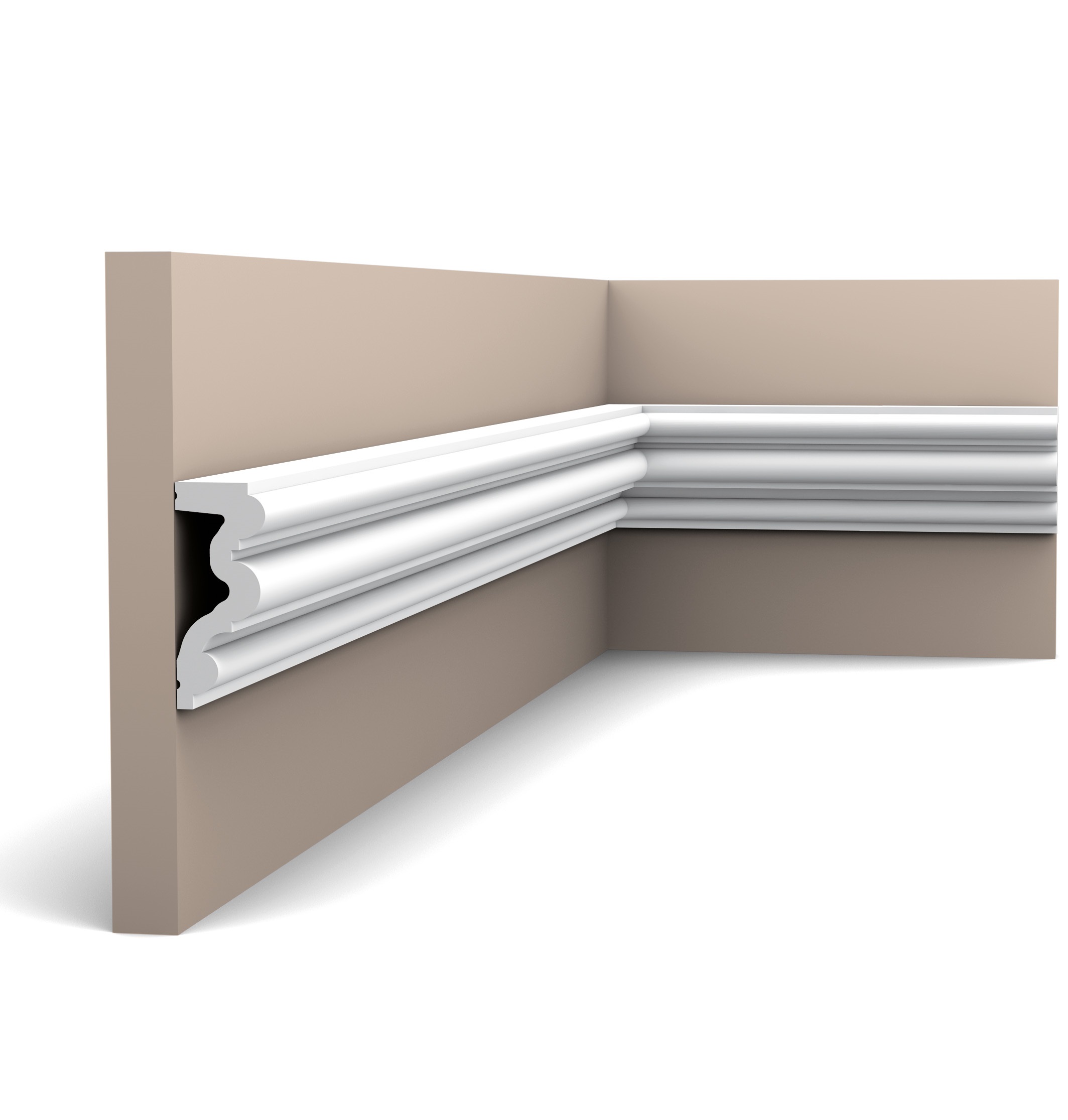 Молдинг под покраску Orac Decor New Classic P4025 2000×83×34