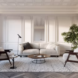 Гибкий молдинг под покраску Orac Decor New Classic P4025F 2000×83×34