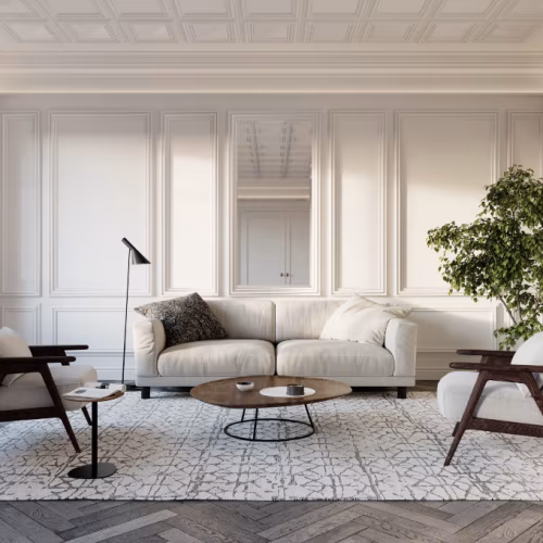 Гибкий молдинг под покраску Orac Decor New Classic P4025F 2000×83×34