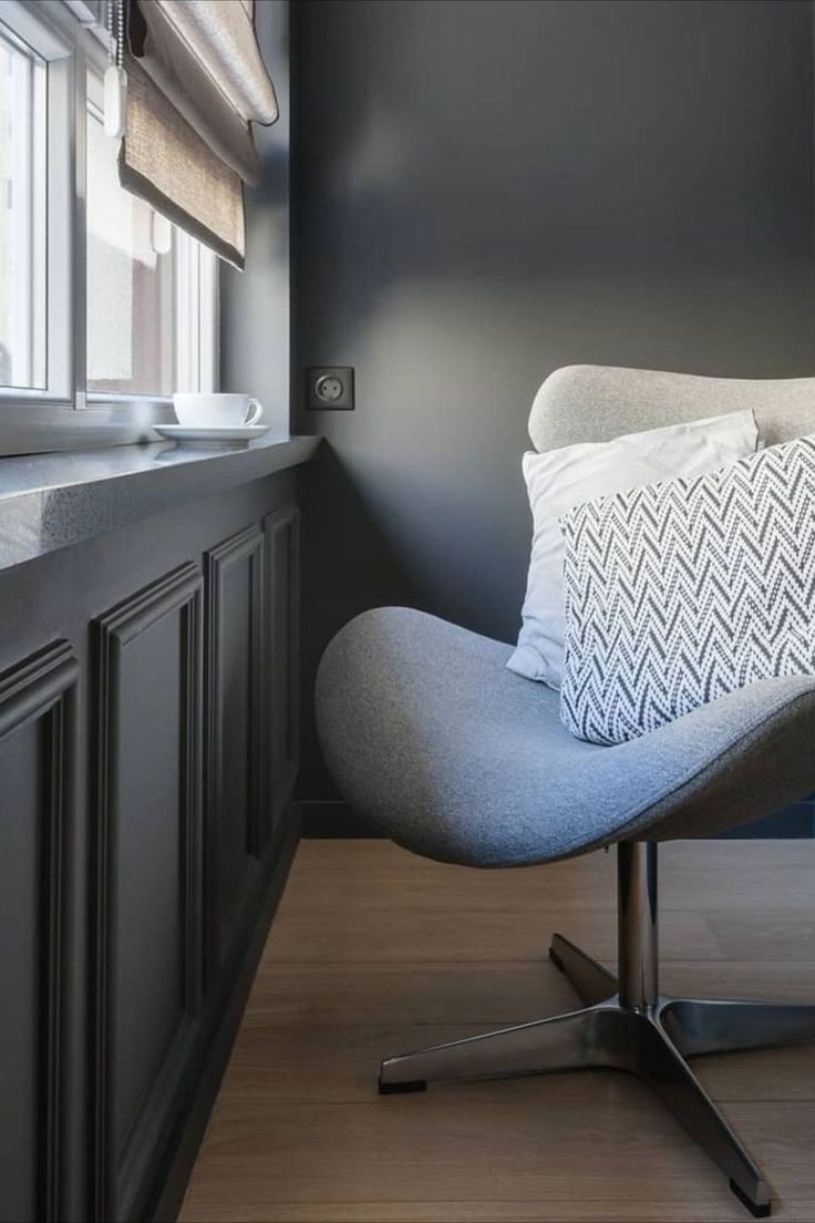 Стеновая панель под покраску Orac Decor New Classic Autoire W121 500×500×32 фото в интерьере