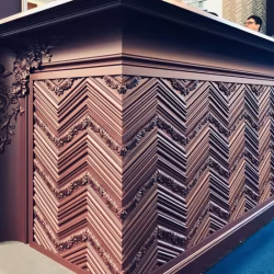 Стеновая панель под покраску Orac Decor New Classic Chevron W130 2000×400×20
