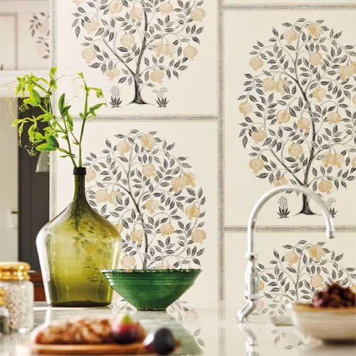 Обои Sanderson Caspian Anaar Tree 216791