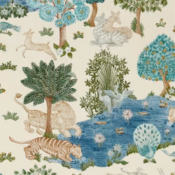 Обои Sanderson Caspian Pamir Garden 216766