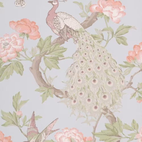 Обои Little Greene National Trust Papers Pavona - Pearl 0245PAPEARL