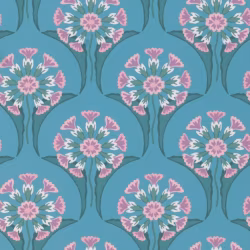 Обои Little Greene National Trust Papers Hencroft - Azure 0245HEAZURE