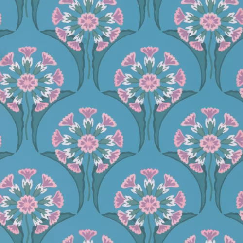 Обои Little Greene National Trust Papers Hencroft - Azure 0245HEAZURE