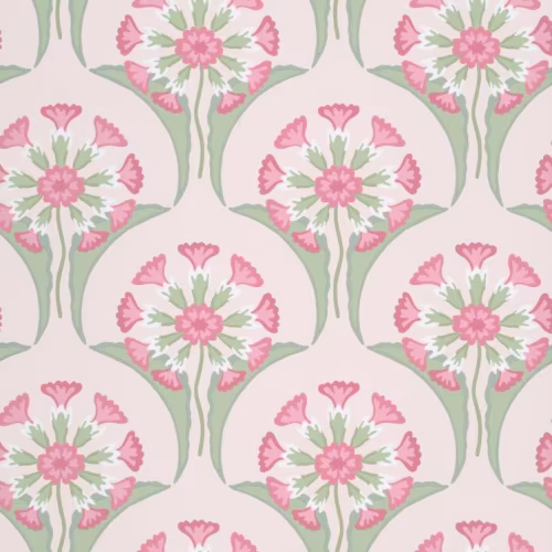 Обои Little Greene National Trust Papers Hencroft - Pink Primula 0245HEPINKP