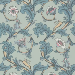 Обои Little Greene National Trust Papers Stag Trail - Arsenic 0245STARSEN