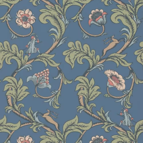 Обои Little Greene National Trust Papers Stag Trail - Juniper 0245STJUNIP