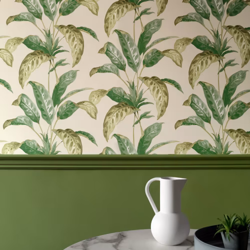 Обои Paint & Paper Library Botany Tropicane Chelsea Green II 0360TRCHELS