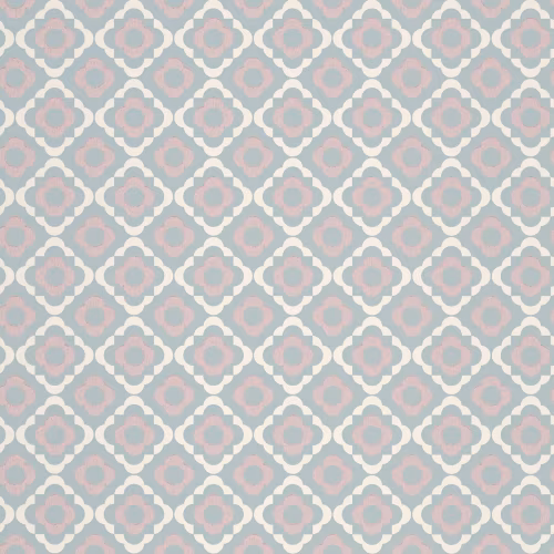 Обои Paint & Paper Library Botany Quatrefoil Porcelain 0360QUPORCE
