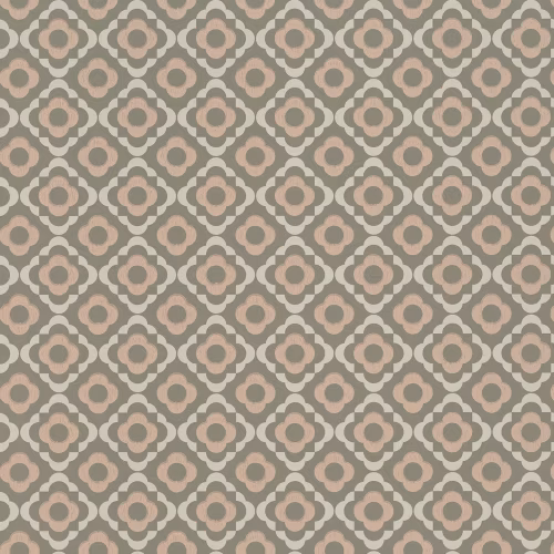 Обои Paint & Paper Library Botany Quatrefoil Tallanstown Grey 0360QUTALLA