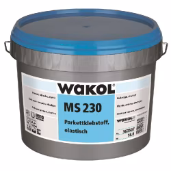 Клей для паркета WAKOL MS 230 эластичный 18 кг