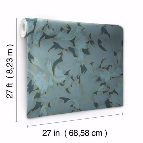 Обои York Modern Heritage 125th Anniversary Acanthus Toss NV5512
