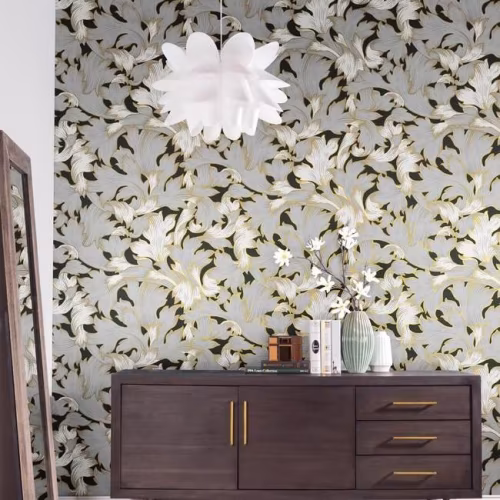 Обои York Modern Heritage 125th Anniversary Acanthus Toss NV5510