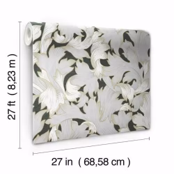 Обои York Modern Heritage 125th Anniversary Acanthus Toss NV5510