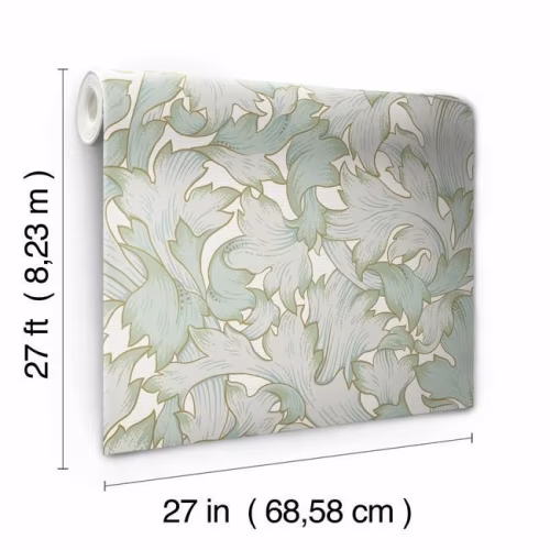 Обои York Modern Heritage 125th Anniversary Acanthus Toss NV5511