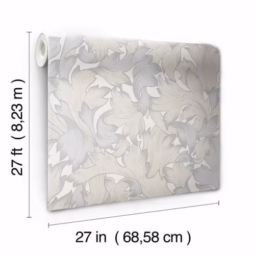 Обои York Modern Heritage 125th Anniversary Acanthus Toss NV5509