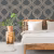 Обои York Modern Heritage 125th Anniversary Dante Ribbon NV5568 фото в интерьере