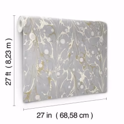 Обои York Modern Heritage 125th Anniversary Marbled Endpaper NV5589