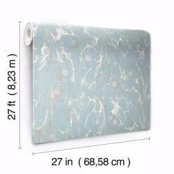 Обои York Modern Heritage 125th Anniversary Marbled Endpaper NV5593