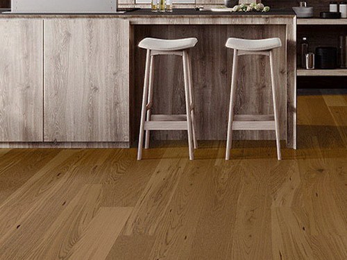 Паркетная доска Barlinek Exclusive ясень Cognac Grande 1092×180×14 фото в интерьере