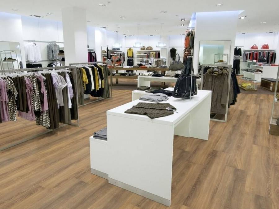 Ламинат Wineo 500 Exclusive V4 Дуб Вирджиния LA061-003 1290×195×8 фото в интерьере