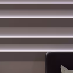 Молдинг под покраску Evrowood M07 LED с подсветкой 2000×120×18