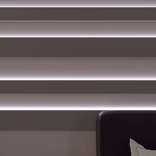 Молдинг под покраску Evrowood M07 LED с подсветкой 2000×120×18