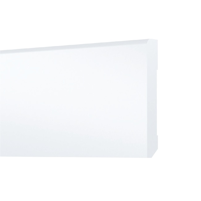 Плинтус композитный Arbiton Stiq S0810W Белый 2400×80×10 Плинтус композитный Arbiton Stiq S0810W Белый 2400×80×10