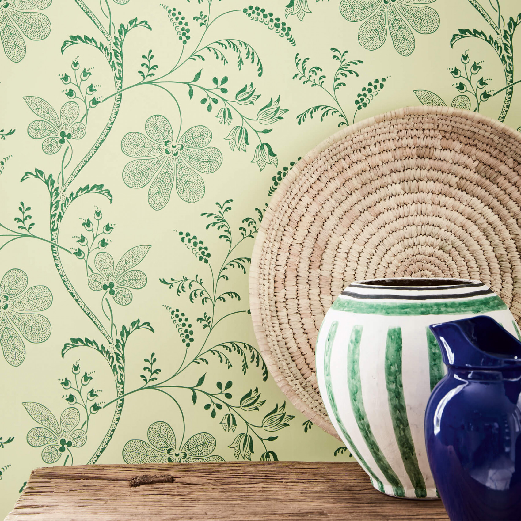 Обои Little Greene London Wallpapers V Bedford Square Acorn 0256BSACORN фото в интерьере