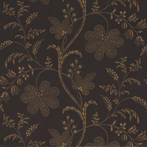 Обои Little Greene London Wallpapers V Bedford Square Ebony Gold 0273BEEBONY