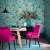 Обои Little Greene London Wallpapers V Brodsworth Empress 0256BREMPRE фото в интерьере