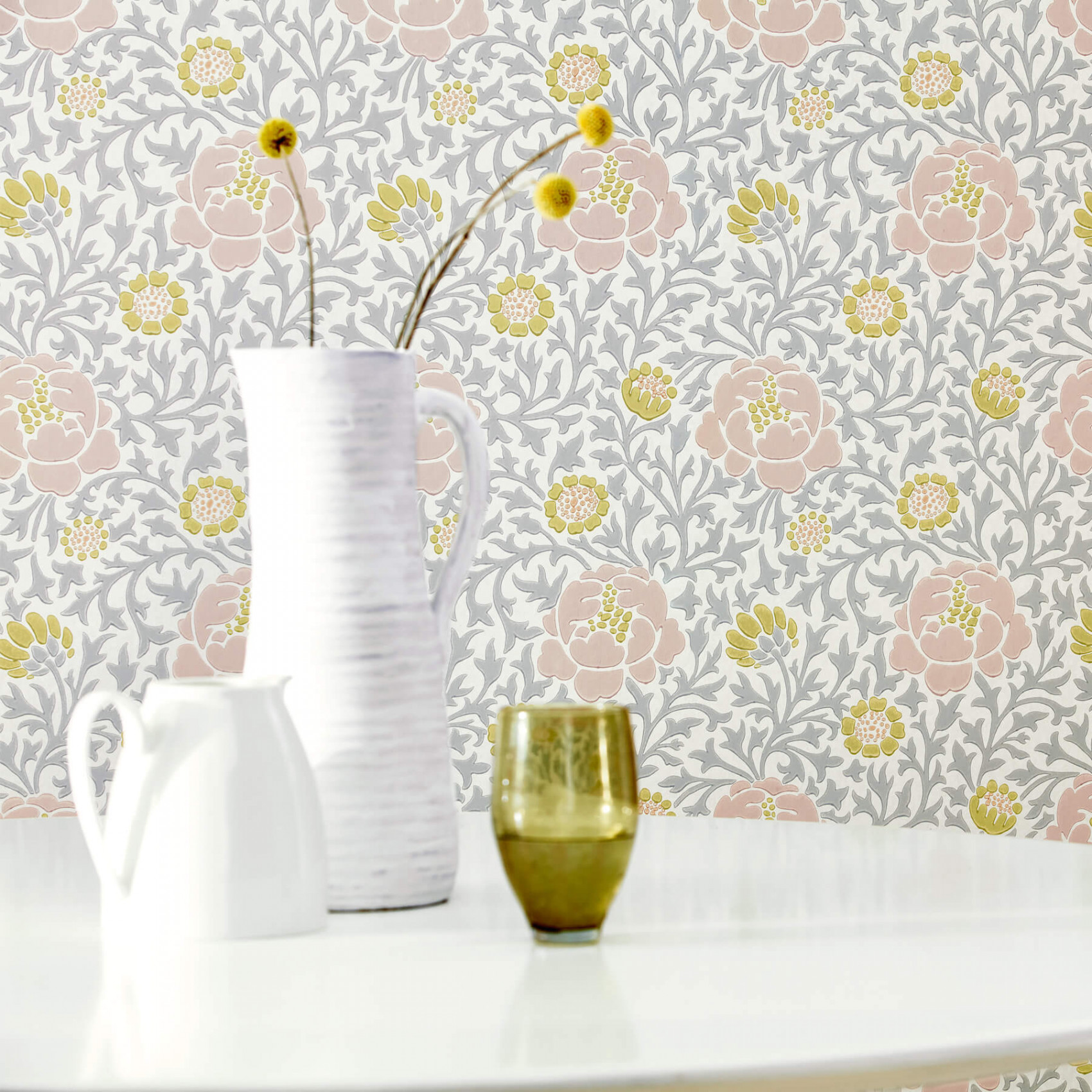 Обои Little Greene London Wallpapers V Lansdowne Walk Nordic 0256LWNORDI фото в интерьере