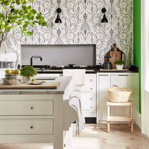 Обои Little Greene London Wallpapers V Marlborough Glace 0256MAGLACE