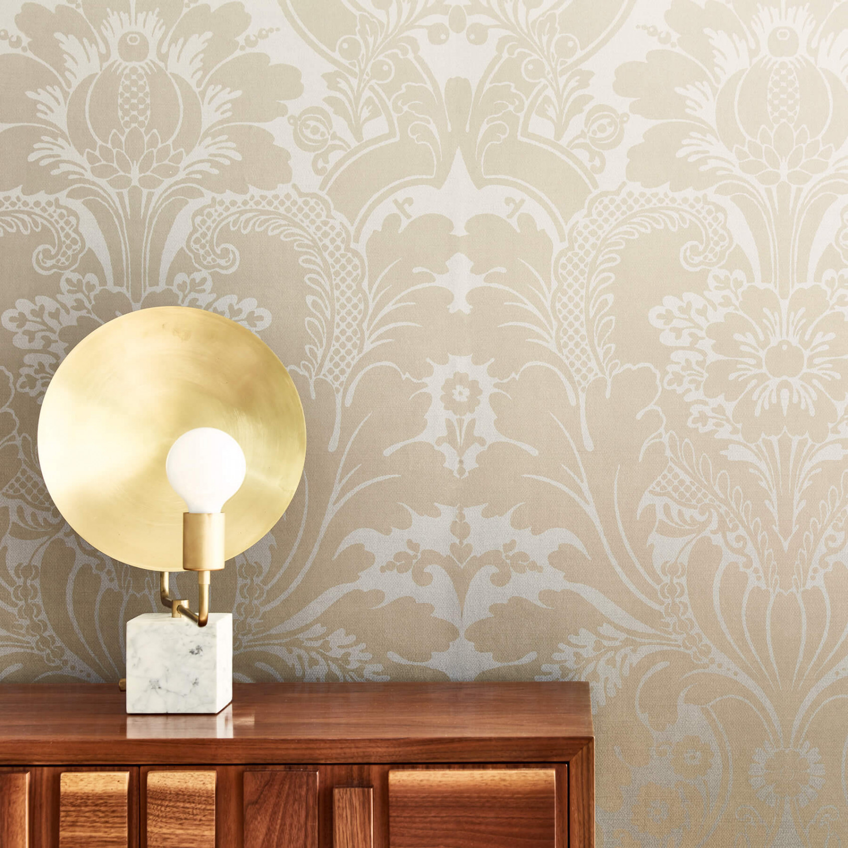 Панно Little Greene London Wallpapers V St Jamess Park Suede Fade 0256SJSUEDE фото в интерьере