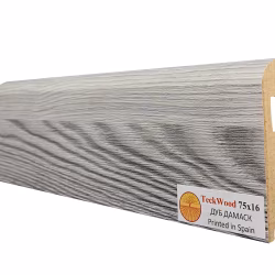 Плинтус МДФ ламинированный TeckWood Дуб Дамаск 2150×75×16