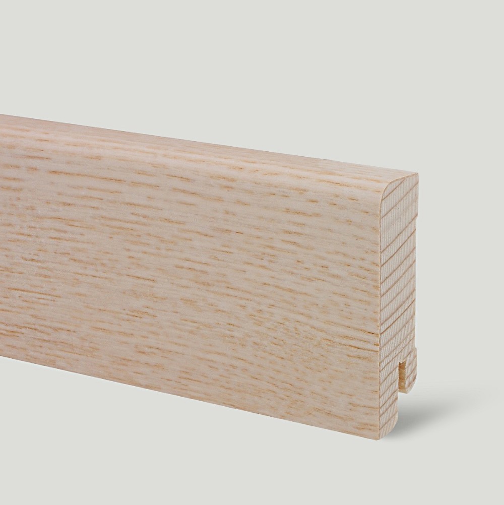 Плинтус деревянный Tarkett Ясень Арктик 2400×60×16