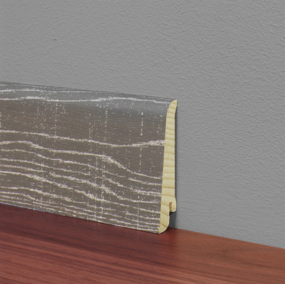 Плинтус деревянный Tarkett АРТ Винтаж Баден 2400×80×20 фото в интерьере